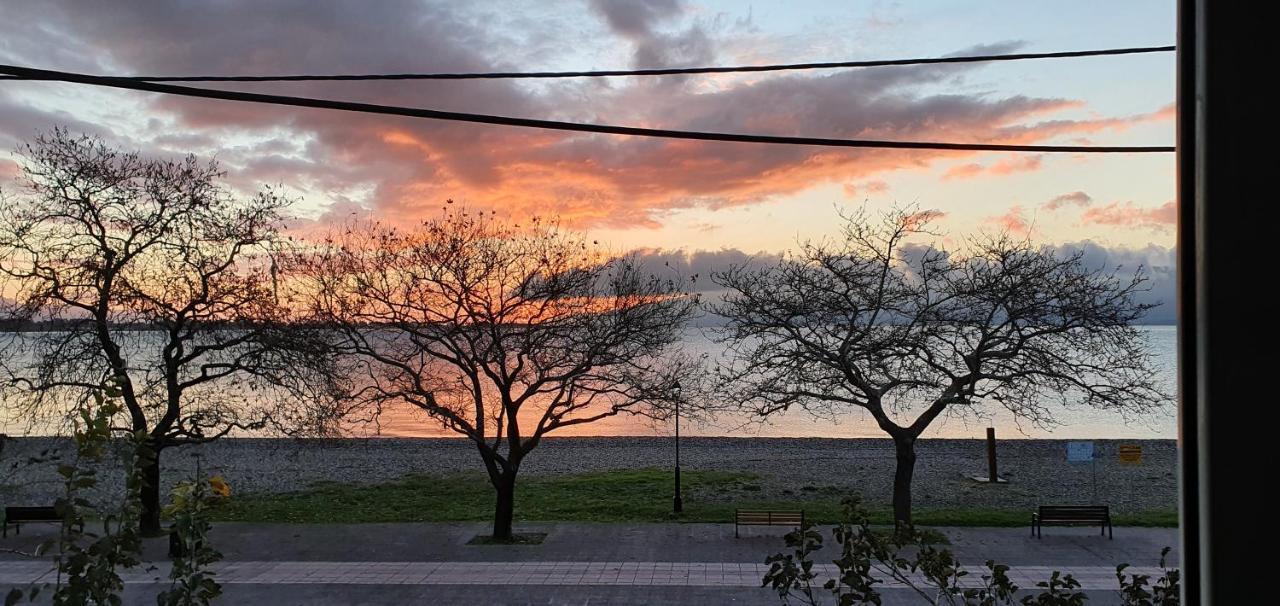 Nafpaktos Beach House Sea View Apartment First Floor Kültér fotó